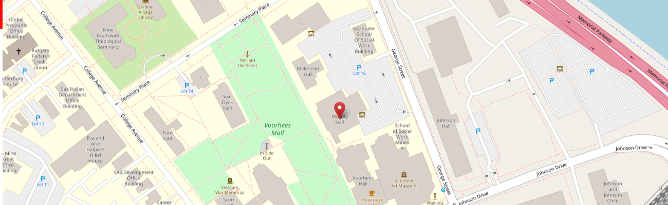 Main Office: Murray Hall, College Avenue Campus, 510 George Street, New Brunswick, NJ 08933
