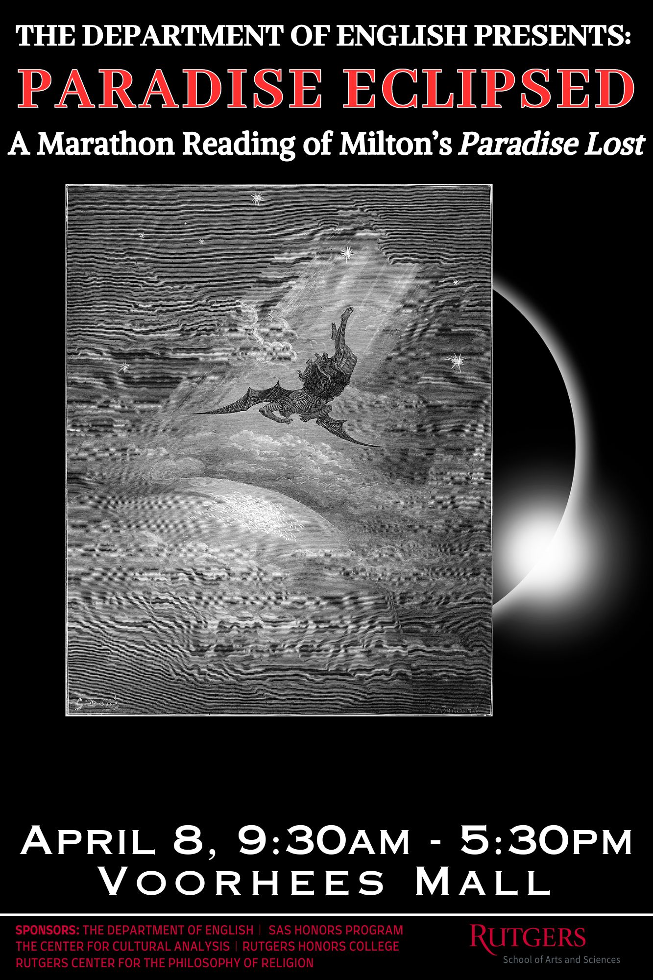 Image - Paradise Eclipsed - A Marathon Reading of Milton's Paradise Lost