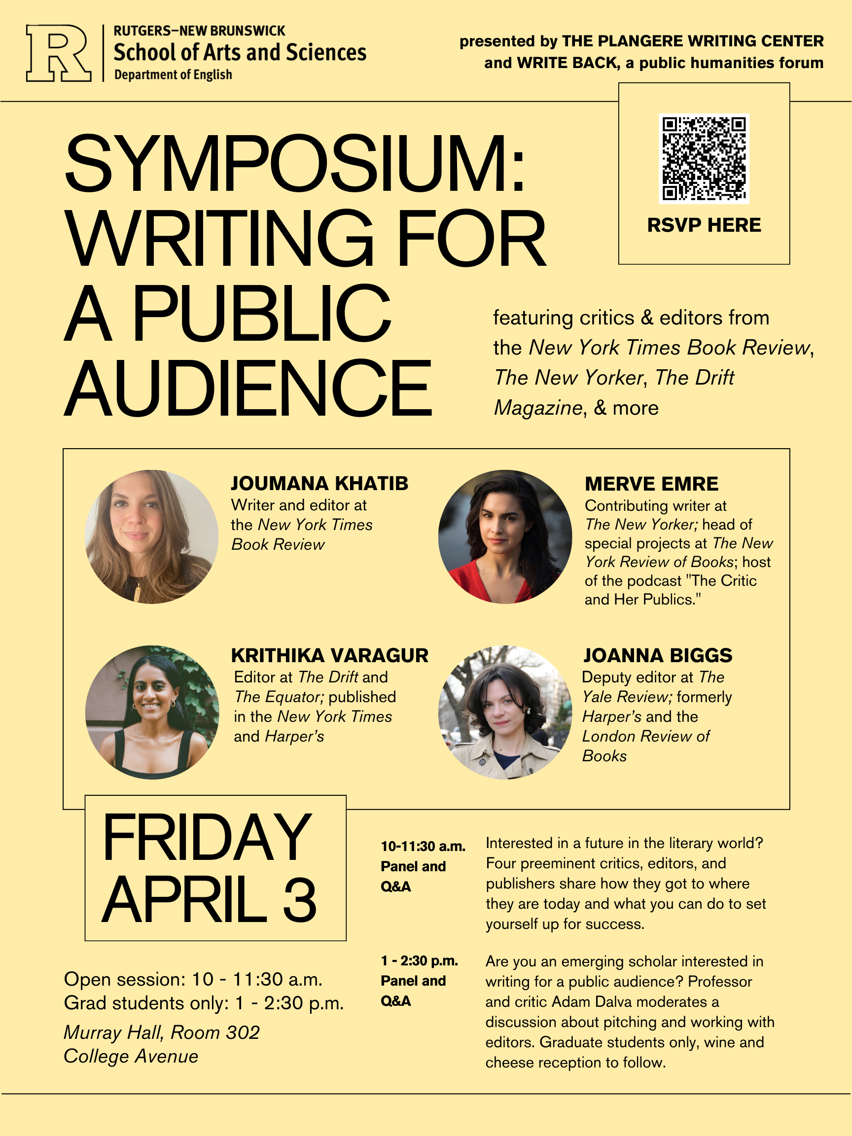 Image - Symposium: Writing for a Public Audience