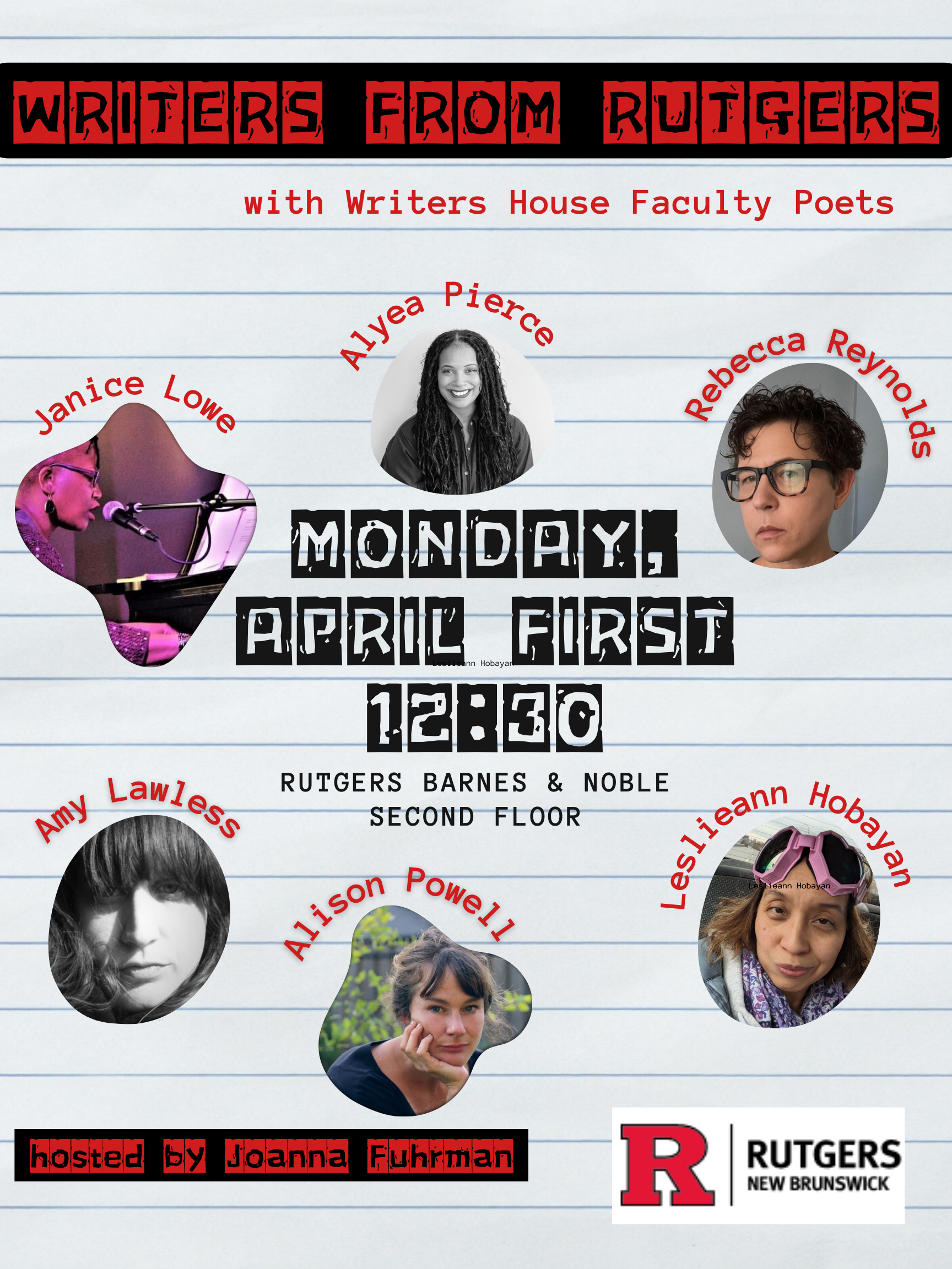 Image - Reading with Writers House Faculty Poets