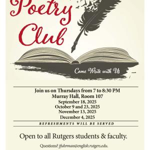 Poetry Club with Joanna Fuhrman