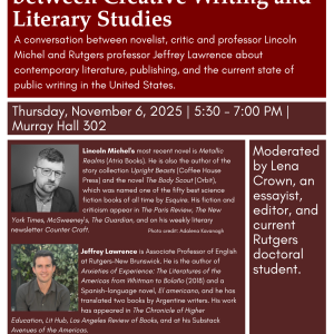 Views of the Contemporary between Creative Writing and Literary Studies