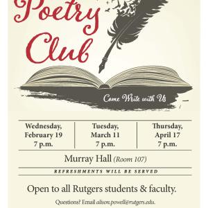 Poetry Club with Alison Powell