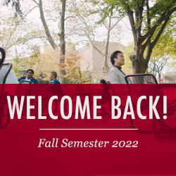 Welcome Back to Fall 2022